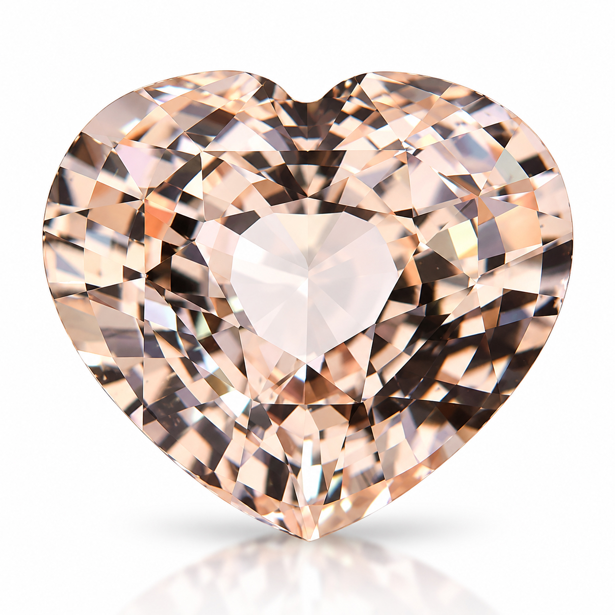 2.06 Carat Pink Heart Sapphire